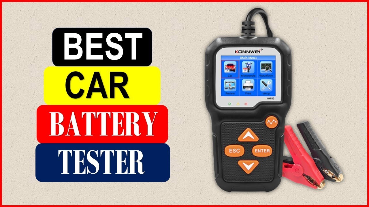 Top 5 Best Car Battery Tester in 2025 From AliExpress - YouTube