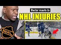 Doctor Reacts To NHL HOCKEY INJURIES - Dr. Chris Raynor