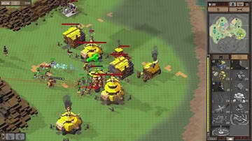 8-Bit Armies-Lightbringers VS Insane AI "IsleofWar"