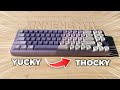 You only need 10 to make your keyboard thock xinmeng m71