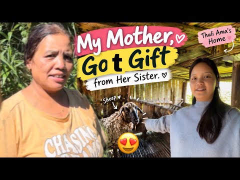 Mummy lai gift Thuliama ko bata 😁❤️
