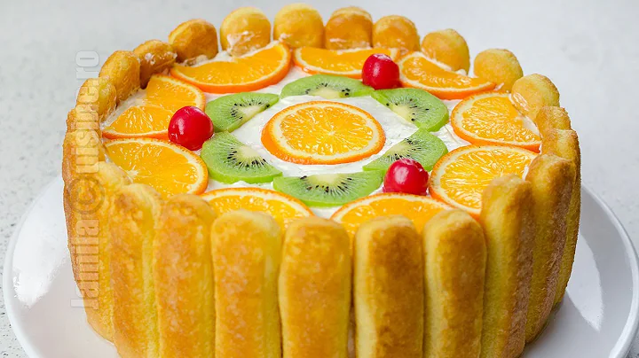 Ladyfingers Fruit Cake | JamilaCuisine