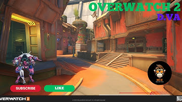 Overwatch 2 (D.VA) Open Queue Game play New Junk City