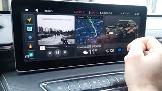 Yandex Навигатор 27.6 c плавающим окном маршрута (Jolion курсоры). Jolion Mega Magic. Haval
