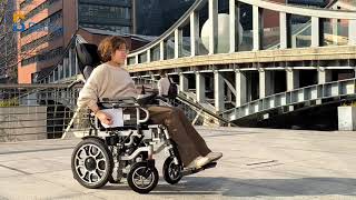 BC-ES6003A High Back Adjustable Reclining Steel Power Wheelchair