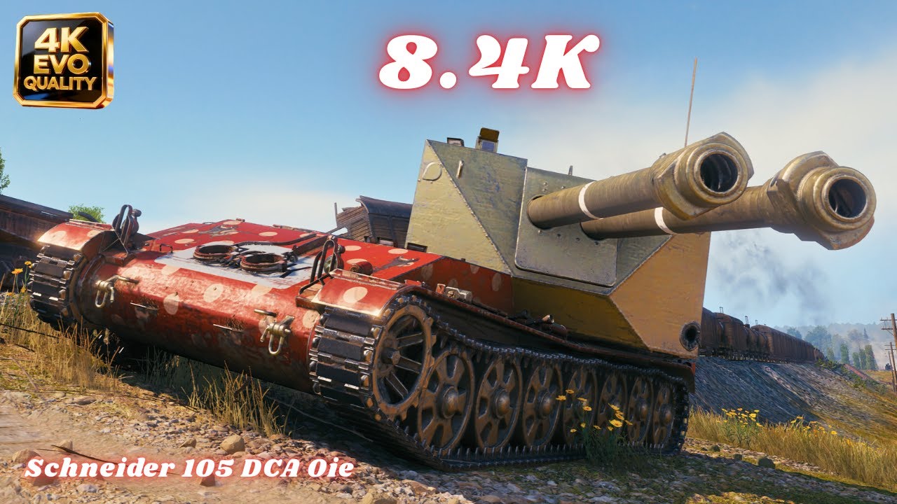 Schneider 105 DCA Oie  8.4K Damage 10 Kills | World of Tanks | Mir Tankov