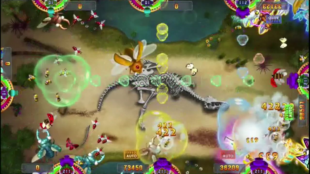 V Game Insect Doctor Gambling Arcade Skilled Fish PCB Game Board For Sale