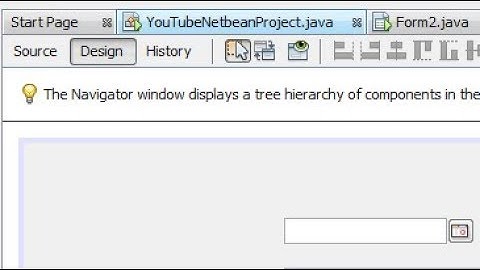 How to Open Java File  in Design View Netbeans Swings - Intact Abode