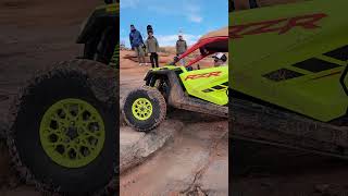 Polaris Rzr On Poison Spider Trail Moab