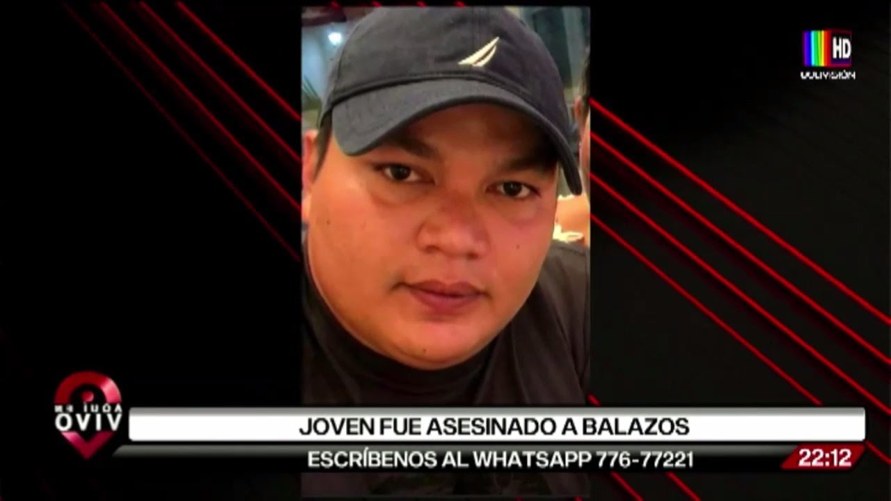 Joven fue asesinado a balazos en San Ramón - YouTube