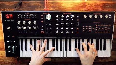 LOOKING FOR A THICK SYNTH PATTERN For Your Next Song? Demo of ASM HYDRASYNTH "A055 RhythmArp" Patch
