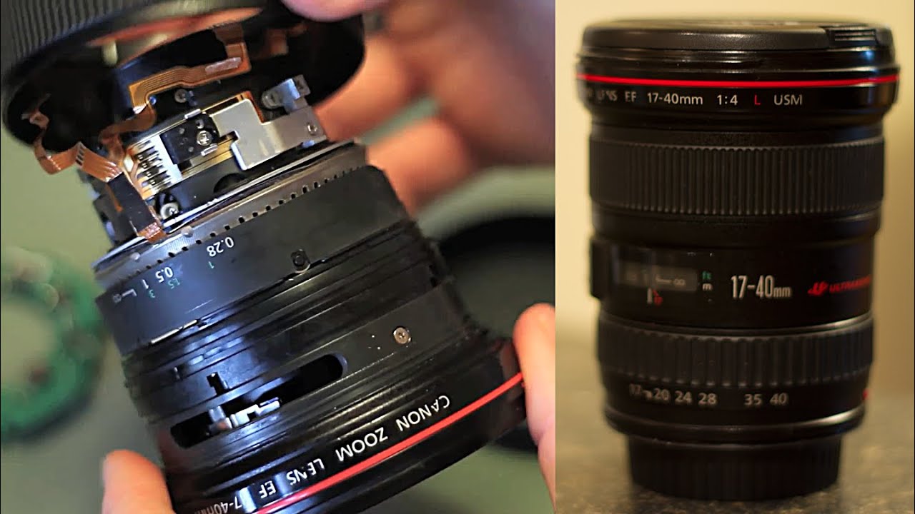 CANON 17-40 L ZOOM REPAIR