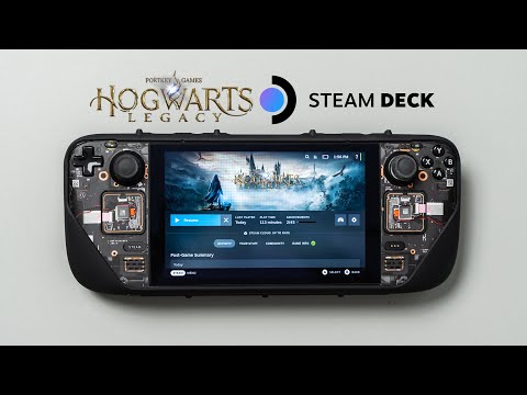 Steam Deck: Hogwarts Legacy Gameplay! [40FPS]