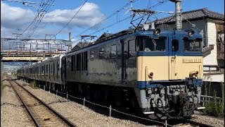 E131系配給　EF64-1032＋E131系TN9.10編成