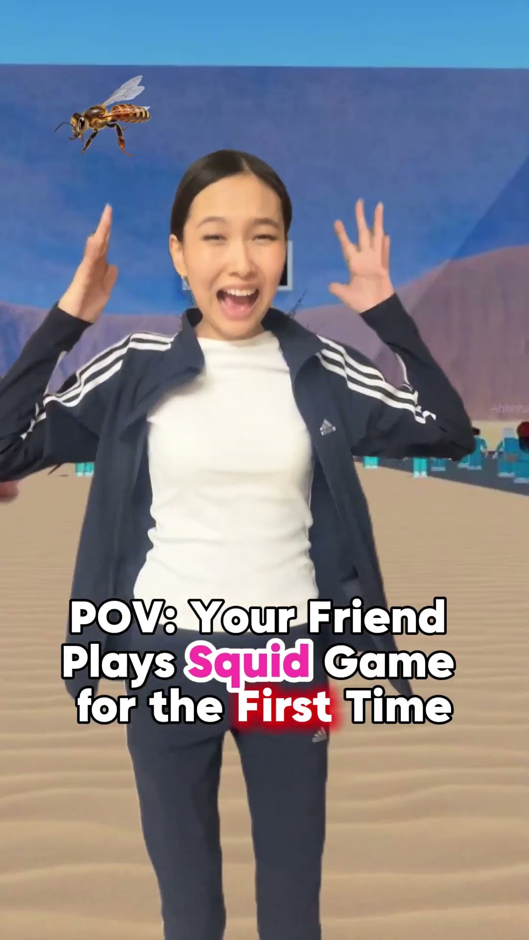 POV: Your Friend Plays Squid Game for the First Time??? #roblox #robloxshorts