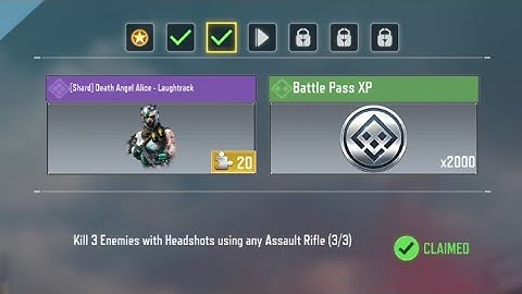 Call of Duty Mobile Kill 3 Enemies with Headshots Using Any Assault Rifle Task Complete