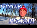 WINTER...FINISH!  2023...вот и наступил ПОСЛЕДНИЙ ДЕНЬ ЗИМЫ!Спорт в роще, на катке и на зимней реке!