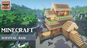 マインクラフト サバイバル向けの洋風建築の作り方 Youtube