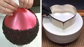 Quick Cake Decorating Challenge for Everyone | So Tasty Chocolate Cake Decorating Tutorials