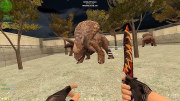 COUNTER STRIKE ZOMBIE ESCAPE MOD MAP ze_jurassic On Progaming Server