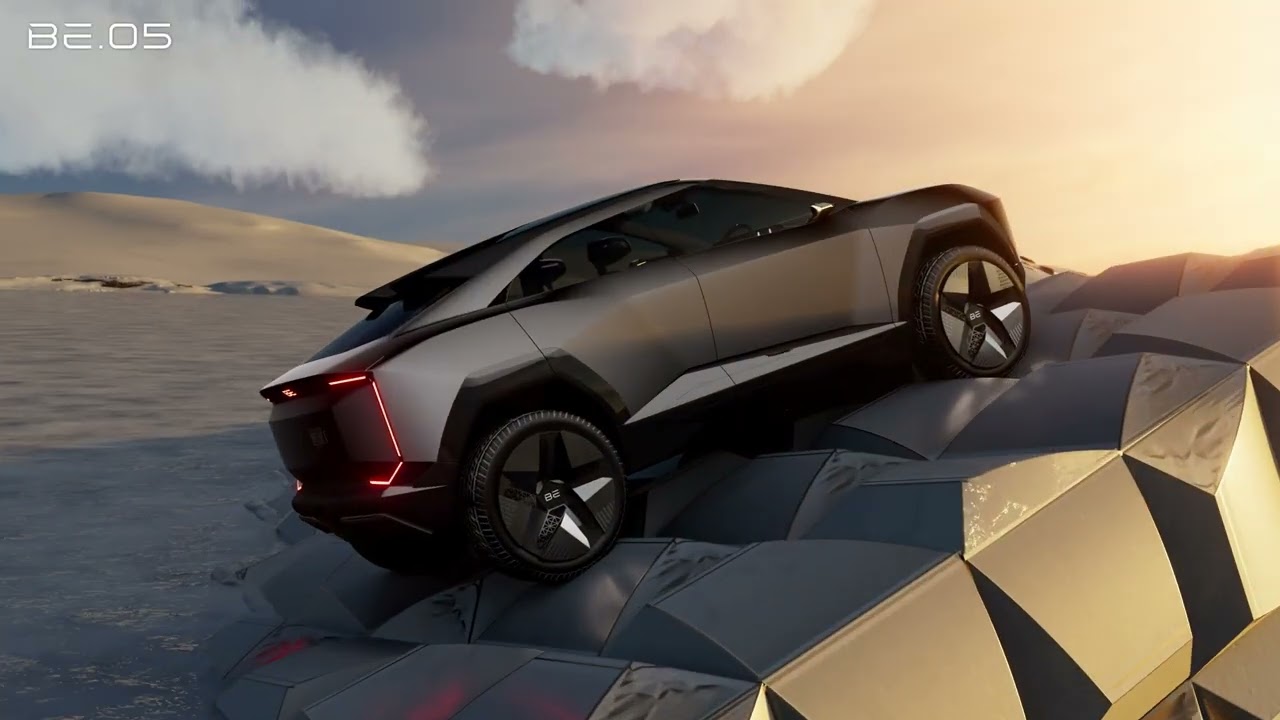 Video till Mahindra visar fem eldrivna SUV-koncept