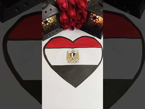 تلوين علم مصر مصر  علم مصر أعلام الدول العربية