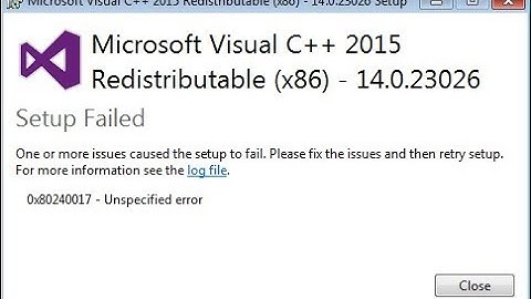 How to Fix Microsoft Visual C++ 2015 Redistributable Setup Failed error 0x80240017 | Nasir Iqbal