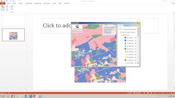 ArcGIS Maps for Microsoft Office: PowerPoint