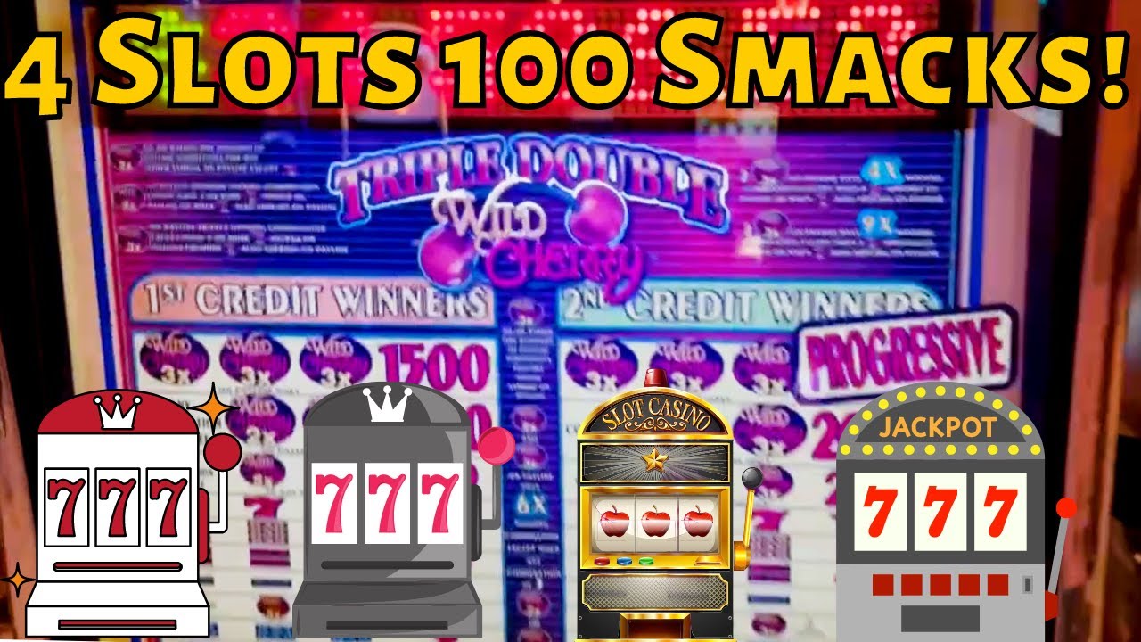 4 Slots 100 Smack Challenge! At Sam's Town!