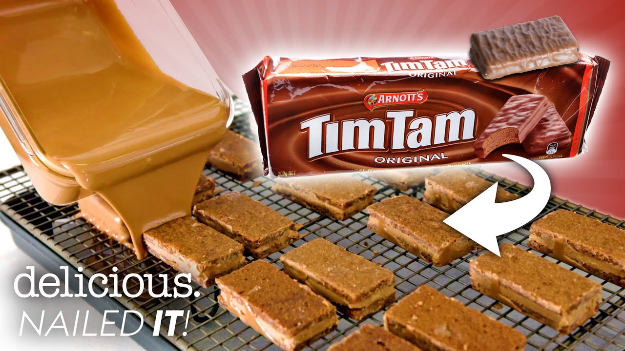 Wazza Attempts to Recreate The Original Tim Tam Biscuit