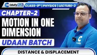 Class 9 Physics Chapter 2 Motion in One Dimension Lecture 3 Distance & Displacement
