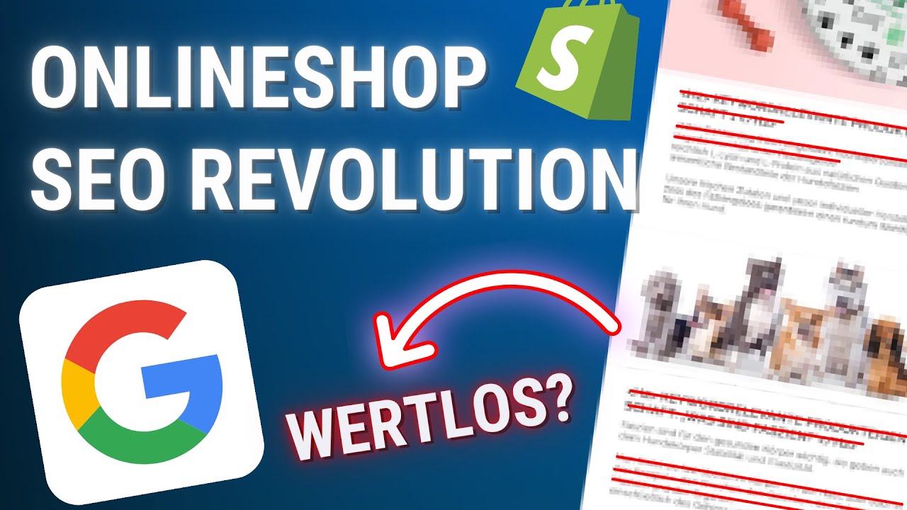 Onlineshop SEO Revolution: Sind Deine Texte jetzt wertlos?