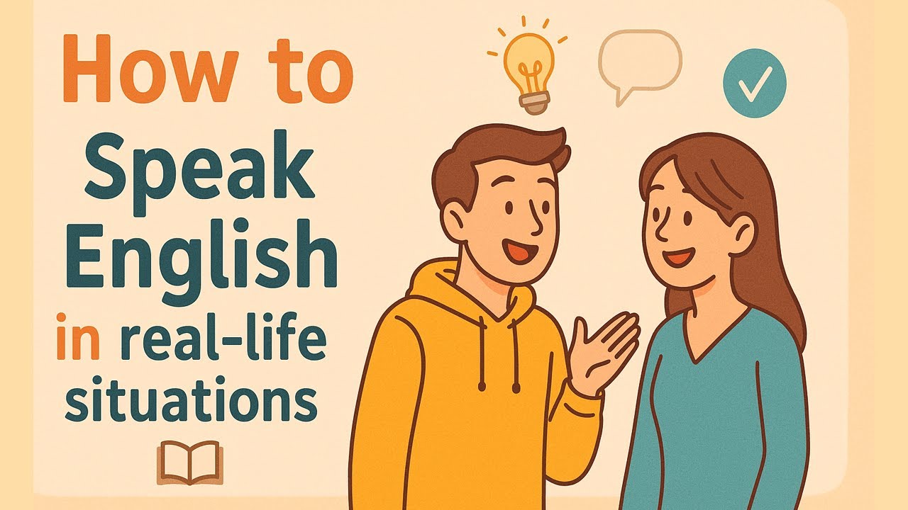 How to Speak English in Real Situations - English for Beginners ...