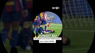 ❌💔 Yamal fait un malaise et sort en plein match 🫪