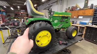 Custom John Deere 140 garden tractor