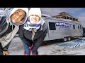 FREEZING IN THE AIRSTREAM 🥶 // Winter Camping Fail in Texas Freeze