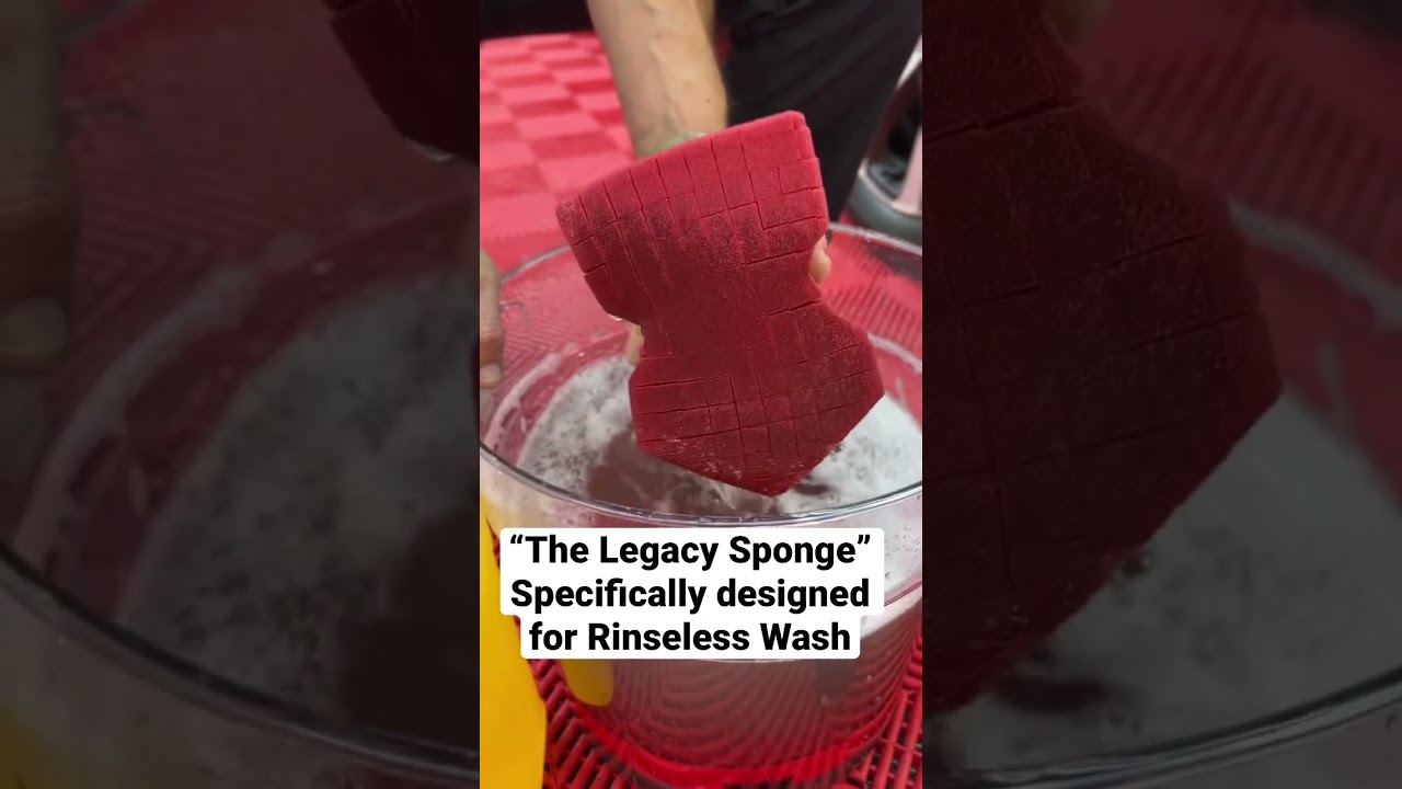 DIY DETAIL/ LEGACY SPONGE/ Rinseless Washing/ Car Washing/ New