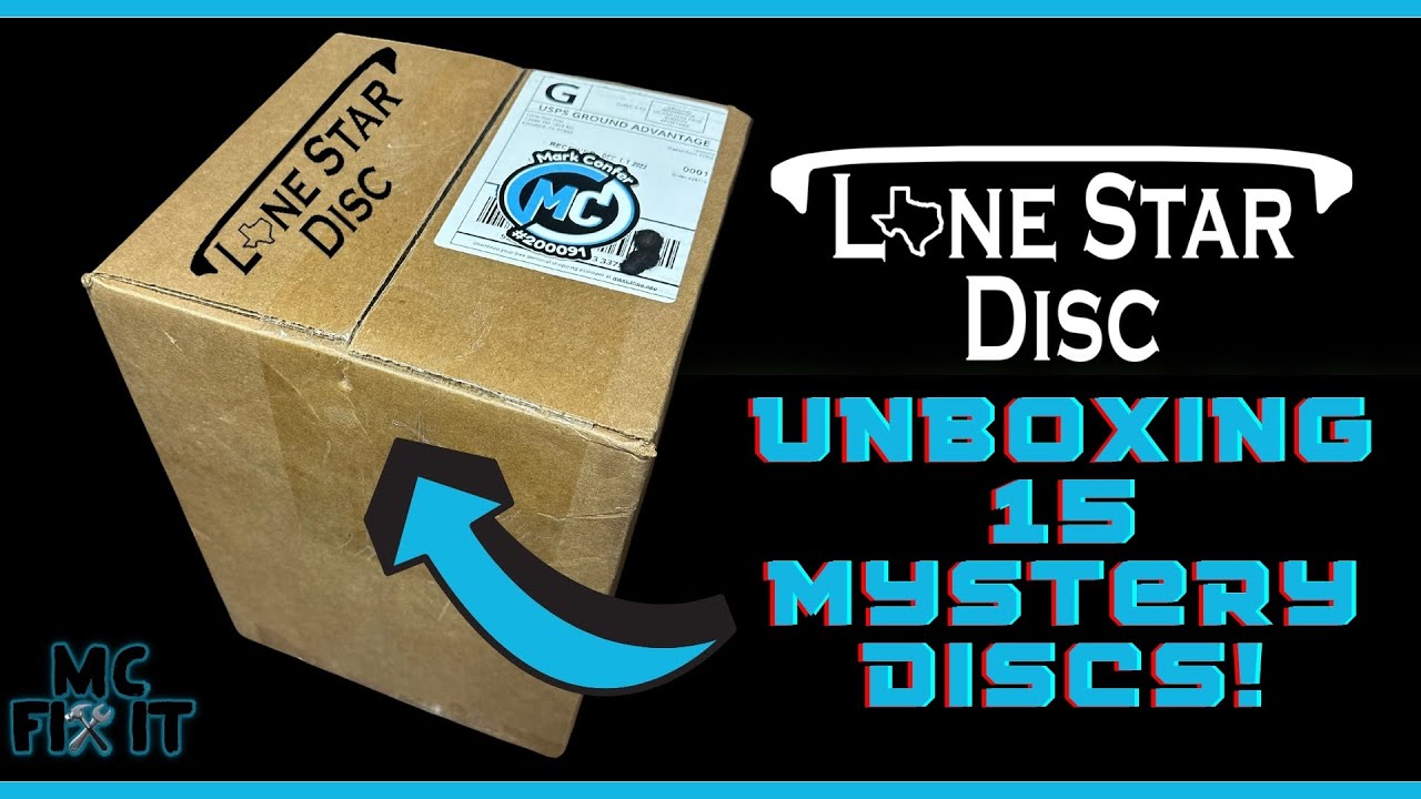 Unboxing Lone Star 15 Disc Mystery Box Plus 3 Disc Christmas Starter