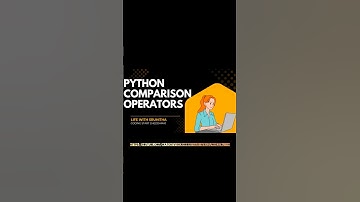 Quick Look at Python Comparison Operators 🔥| 60 sec Coding Short #CodingStartCheddamma#pythonbasics