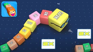 How to Play Cubes 2048 io 🐍 3D Multiplayer Snake Game screenshot 3