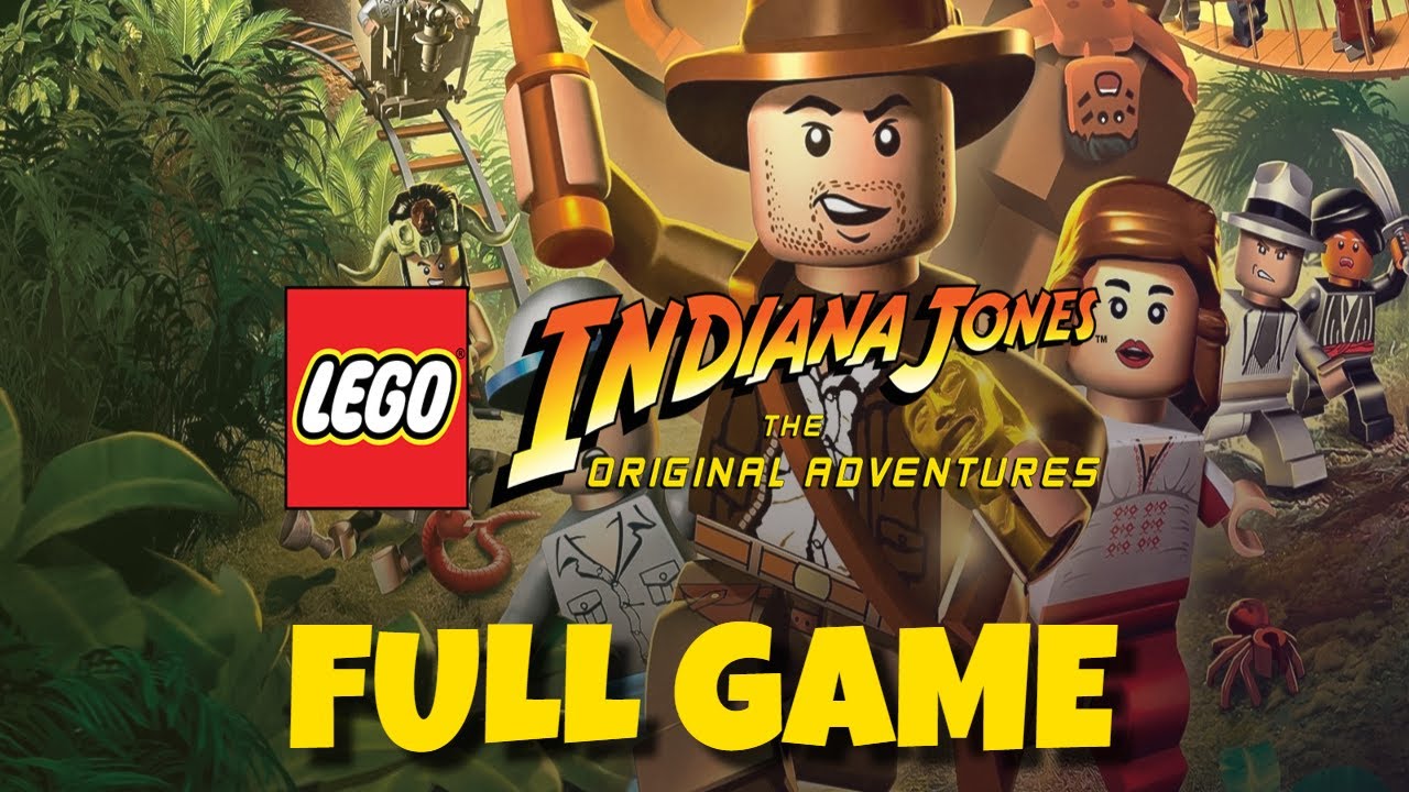 LEGO Indiana Jones: The Original Adventures - FULL GAME Walkthrough