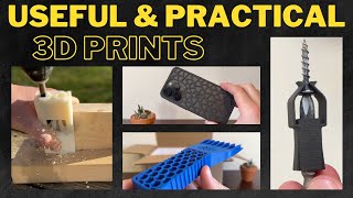 11 USEFUL Things to 3D Print First - Practical Prints 2024 (JLC3DP)
