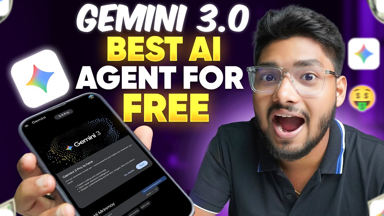 Gemini 3.0 Pro Review: The Best & Most Powerful AI Agent Ever 🔥🔥 - YouTube