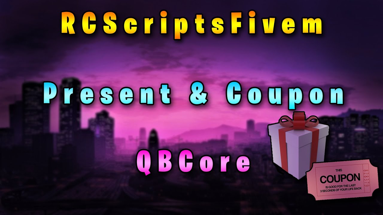 QBCore Present Coupon Script RCScriptsFiveM YouTube
