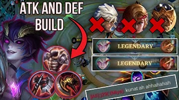 THIS DYRROTH BUILD WITH VENGEANCE SPELL MAKES DESTROY HIGH HERO DAMAGE -  MLBB