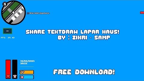 SHARE | TEXTDRAW HBE STYLE BARU! FREE!