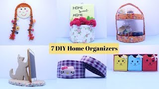#diyhome #homeorganizers 7 new diy home organizer project with waste
materials/ how to make organizers by aloha crafts if you enjoyed this
video mig...