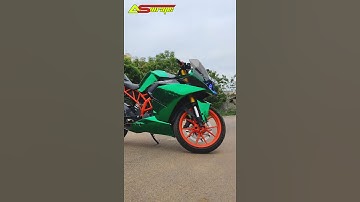 Thumbnail of #shorts chrome green wrapping... subscriber my channel as wraps..