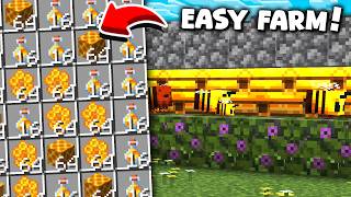 EASY AFK Honey & Honeycomb Bee FARM Minecraft 1.21 [JAVA & BEDROCK] Profile
