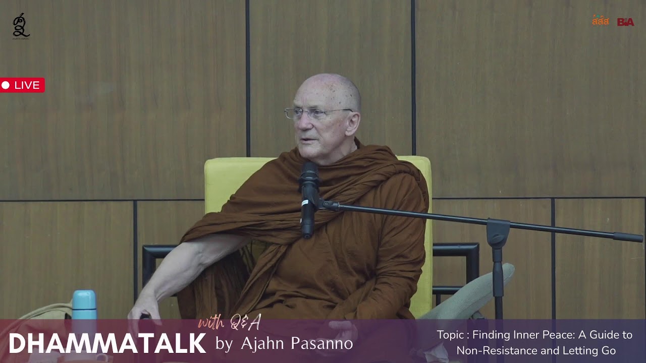 [LIVE]Dhamma Talk with Q&A (in English) by Ajahn Pasanno